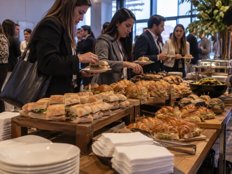 Estación de Sándwiches para eventos en Bogotá